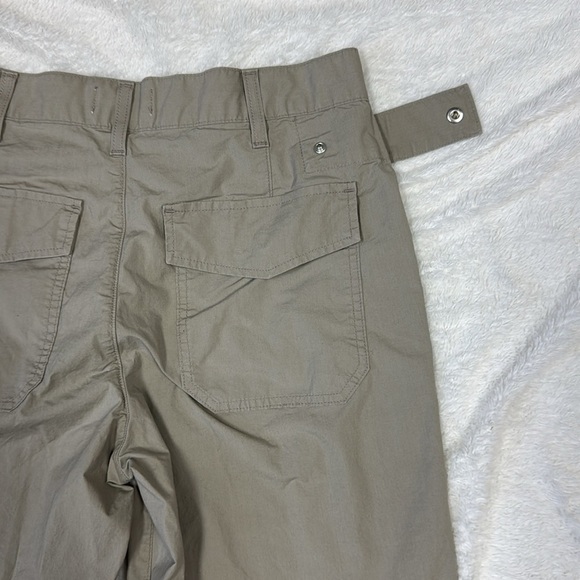 Agolde Tan Cropped Ankle wide leg pants - Picture 14 of 16